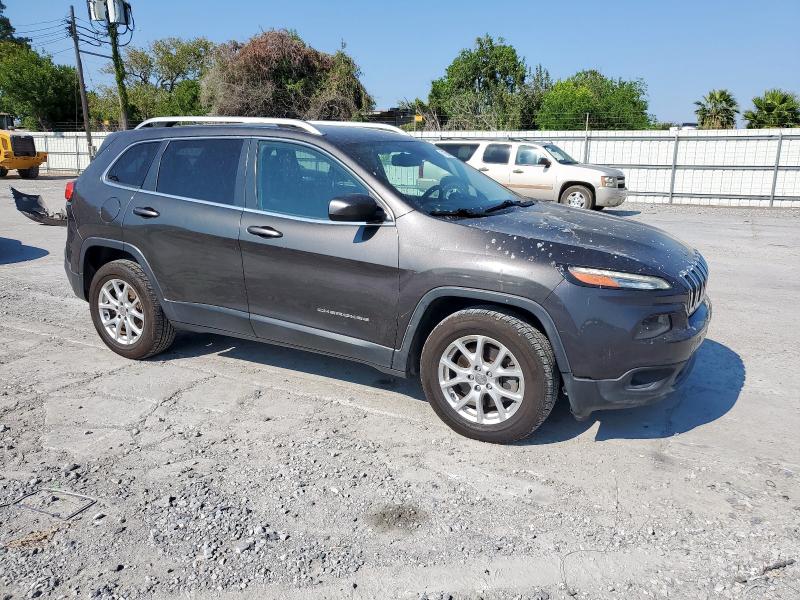 1C4PJMCS2EW243782 - 2014 JEEP CHEROKEE LATITUDE GRAY photo 4
