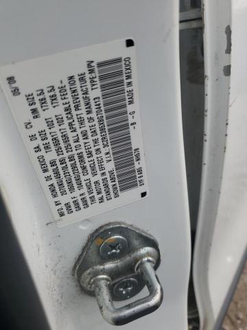 3CZRE385X8G704413 - 2008 HONDA CR-V EX WHITE photo 13