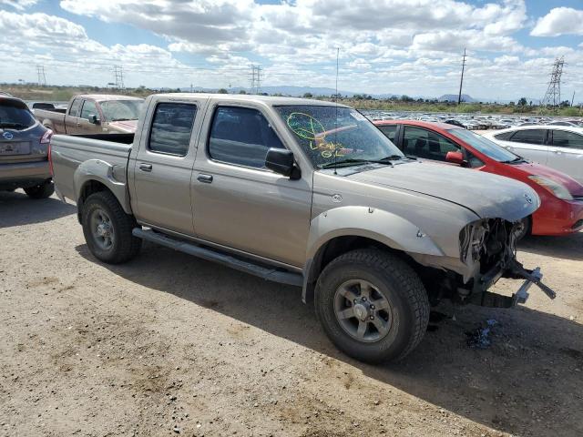 1N6ED27T24C410533 - 2004 NISSAN FRONTIER CREW CAB XE V6 TAN photo 4