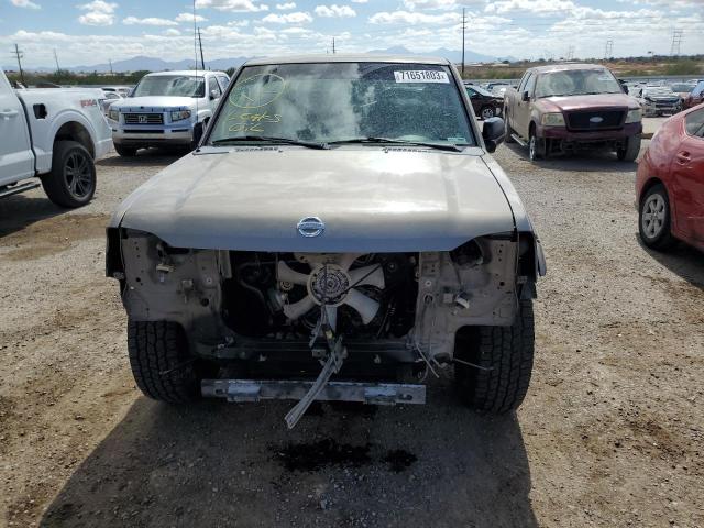 1N6ED27T24C410533 - 2004 NISSAN FRONTIER CREW CAB XE V6 TAN photo 5