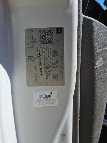 1GCWGAFP5K1367781 - 2019 CHEVROLET EXPRESS G2 თეთრი ფოტო 14