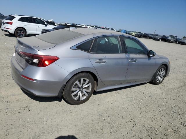 2HGFE2F27NH539610 - 2022 HONDA CIVIC LX SILVER photo 3