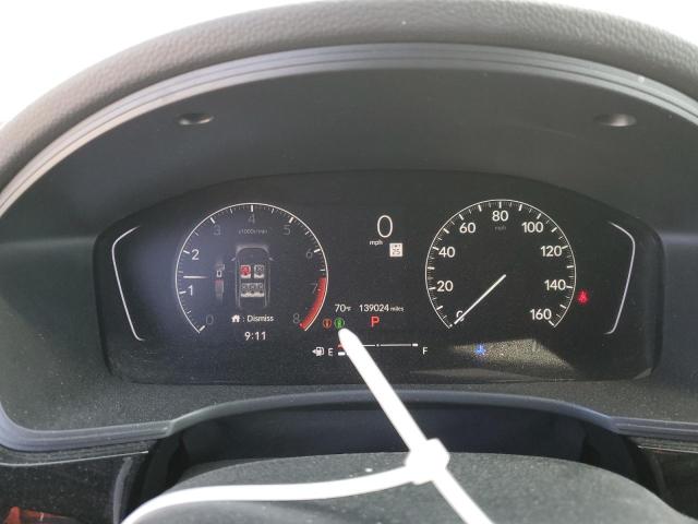 2HGFE2F27NH539610 - 2022 HONDA CIVIC LX SILVER photo 9