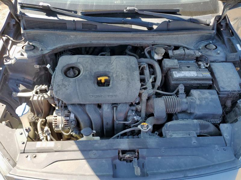 3KPF24AD2KE104609 - 2019 KIA FORTE FE GRAY photo 11