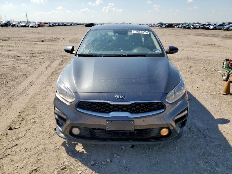 3KPF24AD2KE104609 - 2019 KIA FORTE FE GRAY photo 5