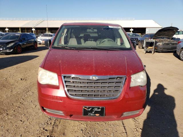 2A8HR44H28R670997 - 2008 CHRYSLER TOWN & COU LX RED photo 5