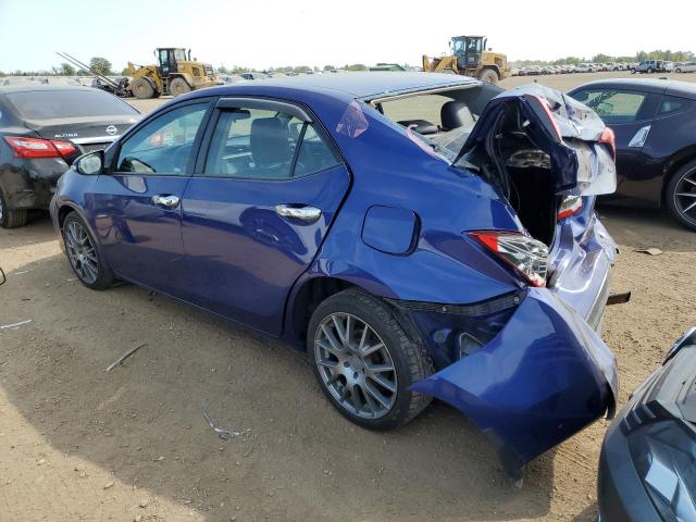 2T1BURHEXHC808536 - 2017 TOYOTA COROLLA L BLUE photo 2