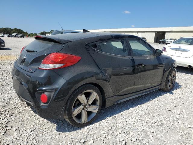 KMHTC6AE6FU232889 - 2015 HYUNDAI VELOSTER TURBO BLACK photo 3