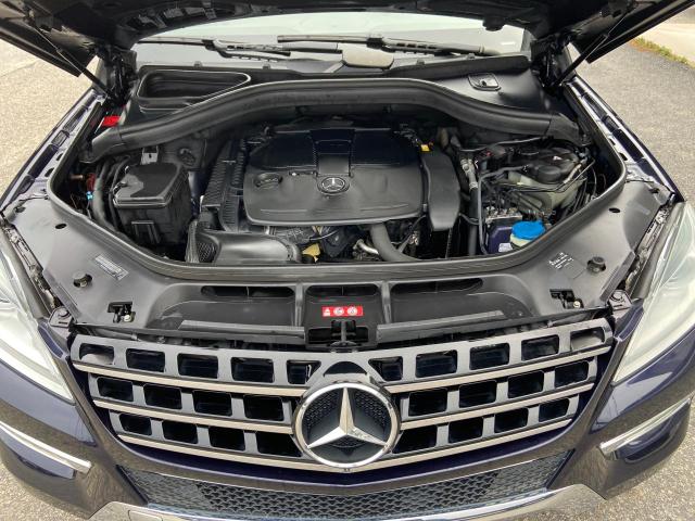 4JGDA5HB8CA012375 - 2012 MERCEDES-BENZ ML 350 4MATIC BLUE photo 10