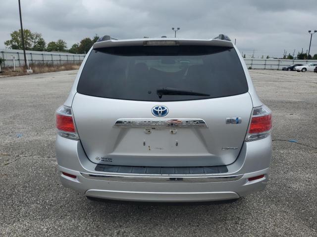 JTEDC3EH0C2010167 - 2012 TOYOTA HIGHLANDER HYBRID LIMITED SILVER photo 6