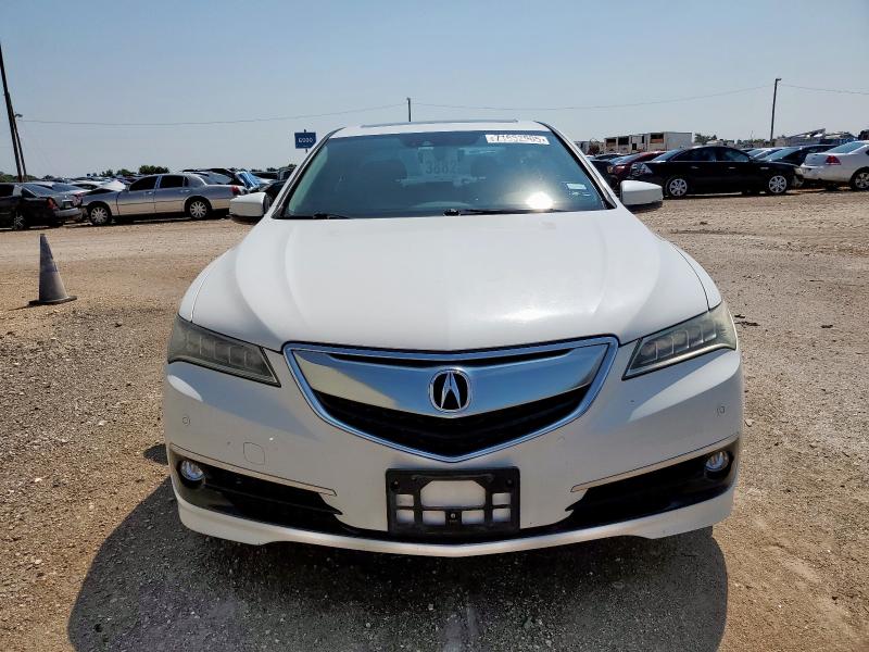 19UUB2F71HA004027 - 2017 ACURA TLX ADVANCE WHITE photo 5