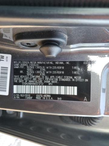 5TDHZRBH4NS573732 - 2022 TOYOTA HIGHLANDER XLE Boz foto 14