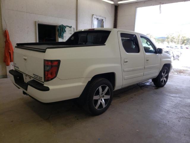 5FPYK1F69EB014378 - 2014 HONDA RIDGELINE RTL-S WHITE photo 3