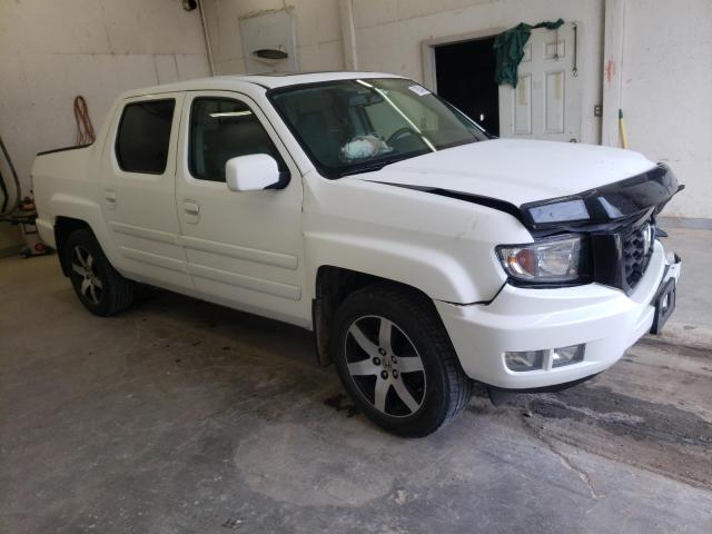 5FPYK1F69EB014378 - 2014 HONDA RIDGELINE RTL-S WHITE photo 4