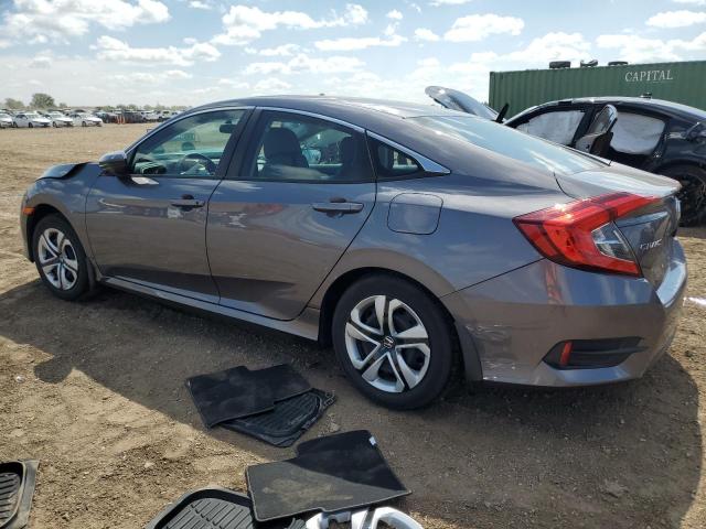 19XFC2F57JE034185 - 2018 HONDA CIVIC LX GRAY photo 2