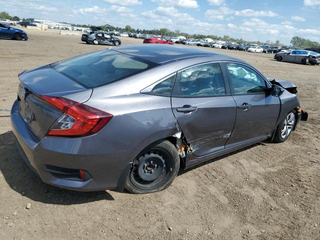 19XFC2F57JE034185 - 2018 HONDA CIVIC LX GRAY photo 3