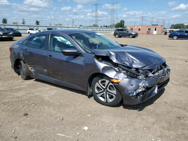 19XFC2F57JE034185 - 2018 HONDA CIVIC LX GRAY photo 4