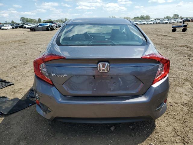 19XFC2F57JE034185 - 2018 HONDA CIVIC LX GRAY photo 6