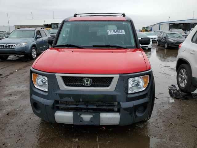 5J6YH28636L007817 - 2006 HONDA ELEMENT EX RED photo 5