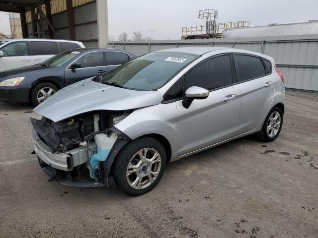 3FADP4EJXFM111477 - 2015 FORD FIESTA SE SILVER photo 1