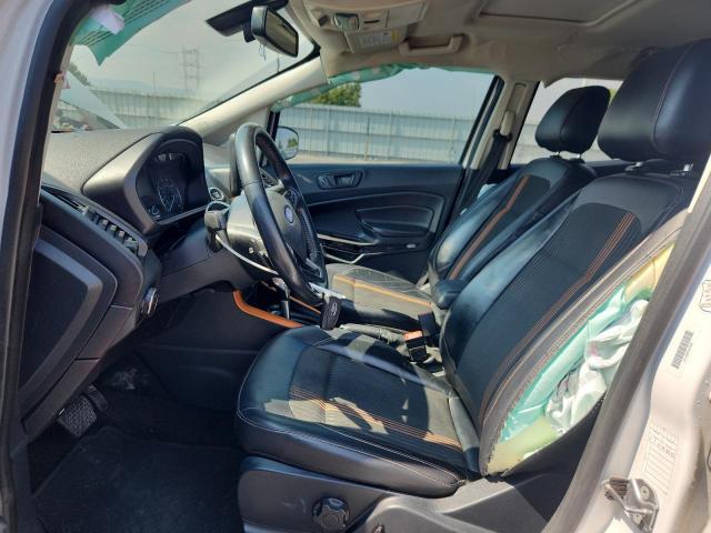 MAJ6P1CL0JC192155 - 2018 FORD ECOSPORT SES Ақ фото 7