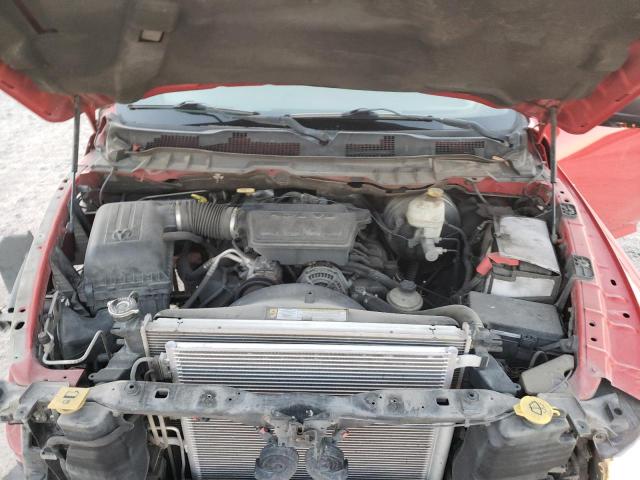 1D7RB1GP2AS145000 - 2010 DODGE RAM 1500 RED photo 11