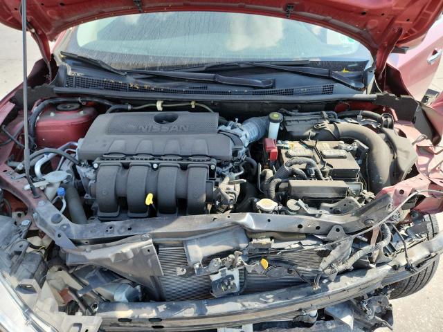 3N1AB7AP9KY203547 - 2019 NISSAN SENTRA S 红色 照片 11