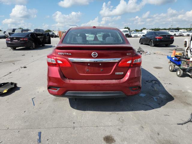 3N1AB7AP9KY203547 - 2019 NISSAN SENTRA S 红色 照片 6