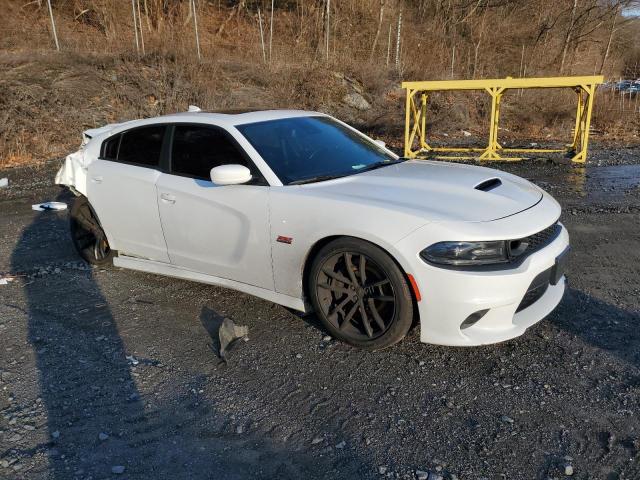 2C3CDXGJ6MH650465 - 2021 DODGE CHARGER SCAT PACK WHITE photo 4