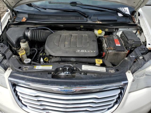 2C4RC1CG4CR314192 - 2012 CHRYSLER TOWN & COU TOURING L WHITE photo 12