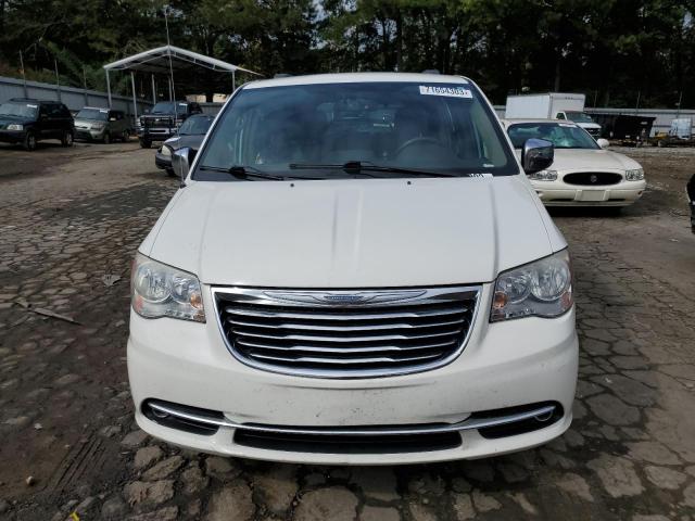 2C4RC1CG4CR314192 - 2012 CHRYSLER TOWN & COU TOURING L WHITE photo 5