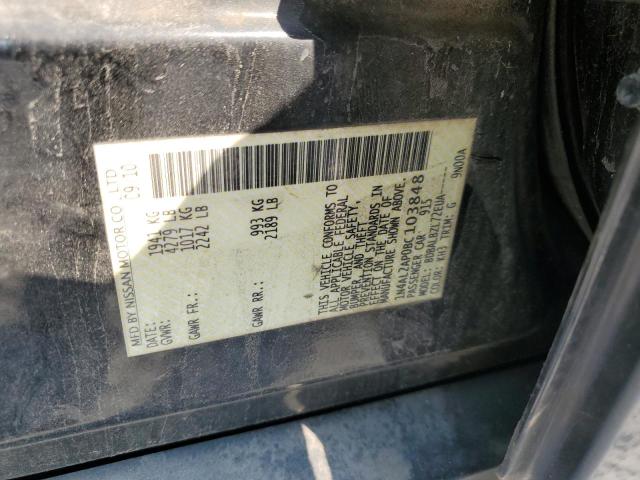 1N4AL2AP0BC103848 - 2011 NISSAN ALTIMA BASE BLACK photo 12
