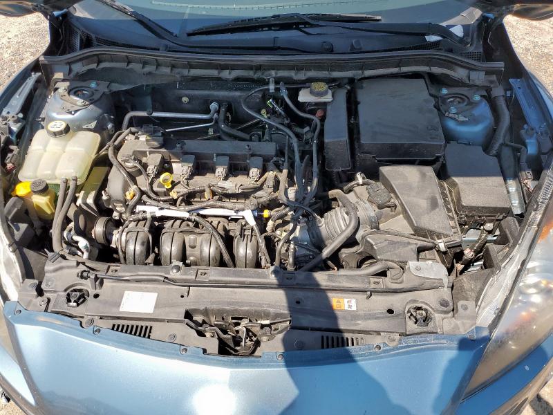 JM1BL1UGXB1415983 - 2011 MAZDA 3 I BLUE photo 11