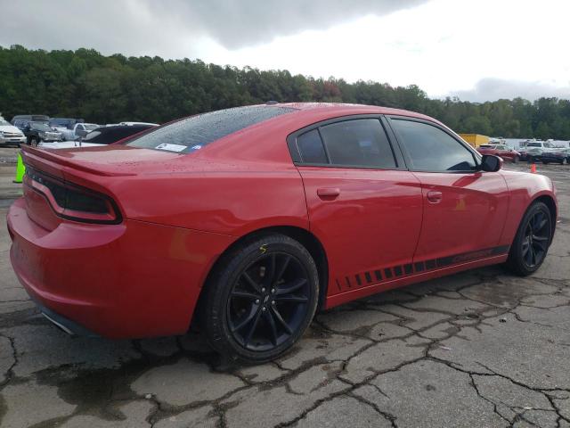 2C3CDXBG2FH815264 - 2015 DODGE CHARGER SE RED photo 3