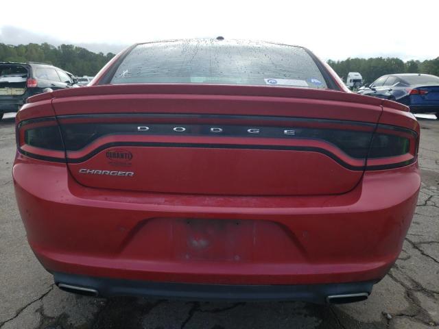 2C3CDXBG2FH815264 - 2015 DODGE CHARGER SE RED photo 6