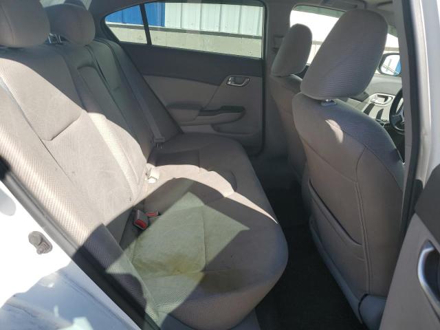 2HGFB2E5XCH014901 - 2012 HONDA CIVIC LX თეთრი ფოტო 10