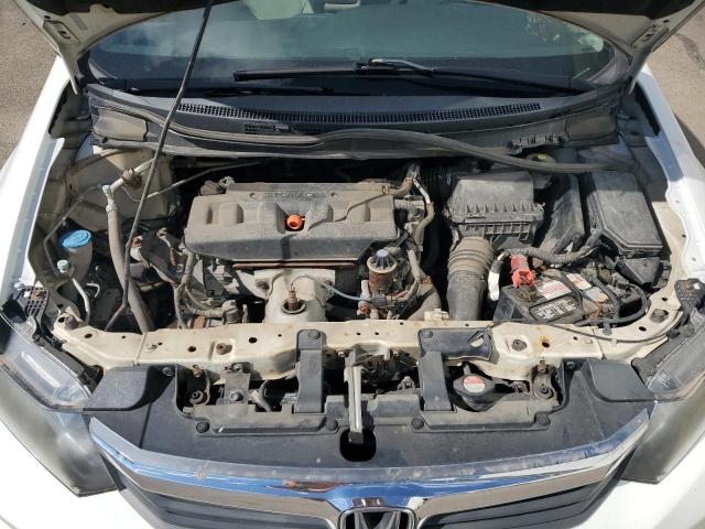 2HGFB2E5XCH014901 - 2012 HONDA CIVIC LX თეთრი ფოტო 11