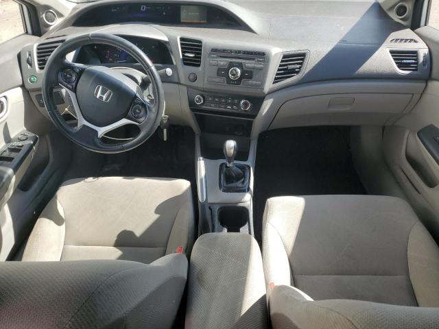 2HGFB2E5XCH014901 - 2012 HONDA CIVIC LX თეთრი ფოტო 8