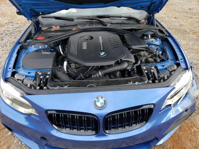 WBA2G1C32HV639525 - 2017 BMW M240I Azul foto 11