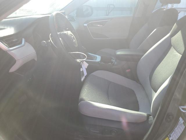 2T3W1RFV3MW155917 - 2021 TOYOTA RAV4 XLE CHARCOAL photo 7