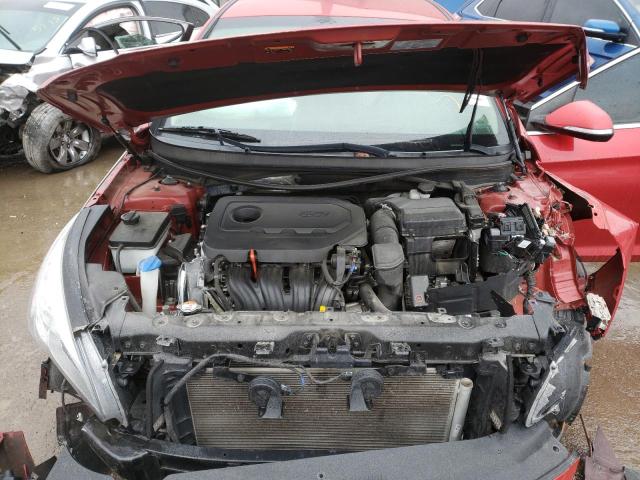 5NPE34AF6HH454212 - 2017 HYUNDAI SONATA SPORT RED photo 11