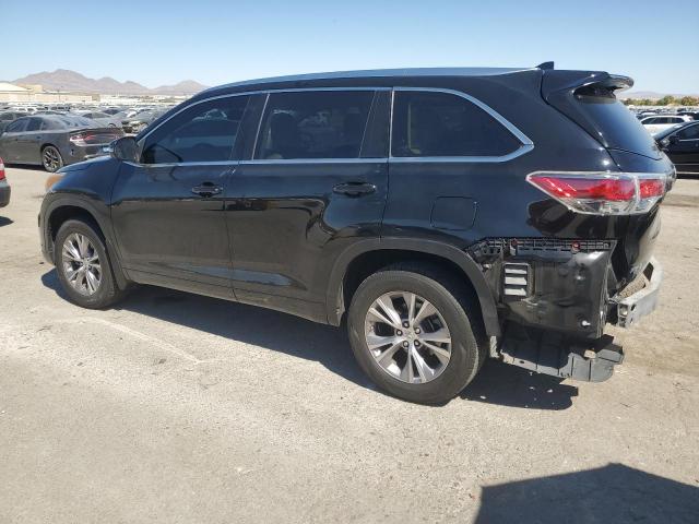 5TDJKRFH2FS143151 - 2015 TOYOTA HIGHLANDER XLE BLACK photo 2