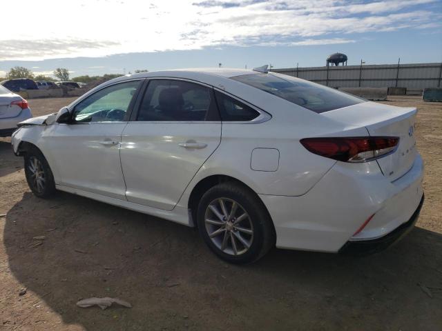 5NPE24AF5KH757170 - 2019 HYUNDAI SONATA SE WHITE photo 2