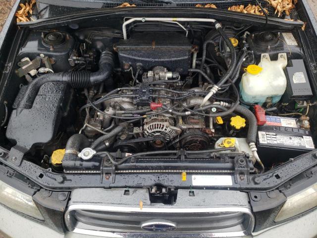 JF1SG65673H727975 - 2003 SUBARU FORESTER 2.5XS შავი ფოტო 11