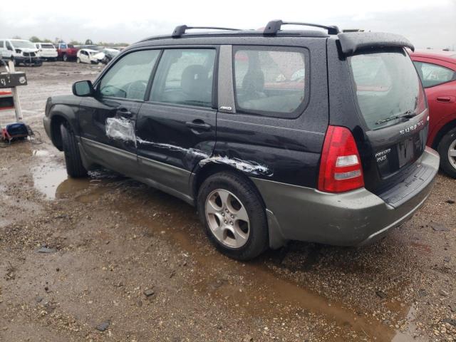 JF1SG65673H727975 - 2003 SUBARU FORESTER 2.5XS შავი ფოტო 2