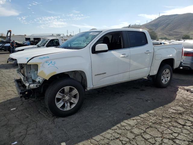 1GTG5CEN0J1248606 - 2018 GMC CANYON SLE WHITE photo 1