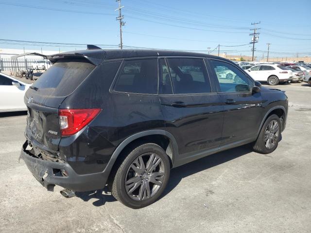 5FNYF8H58LB009146 - 2020 HONDA PASSPORT EXL أسود صورة 3
