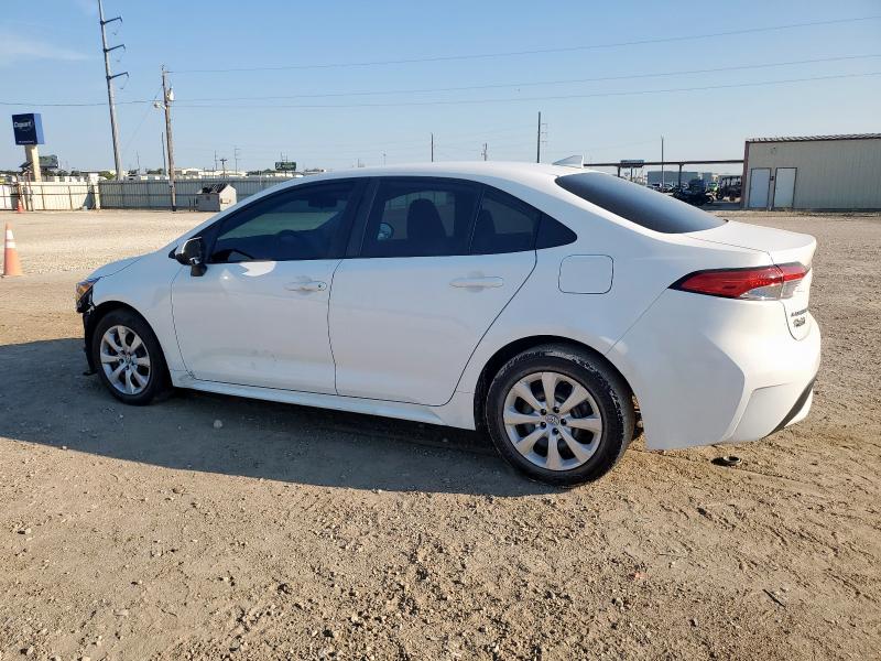 5YFEPMAE6MP234092 - 2021 TOYOTA COROLLA LE WHITE photo 2
