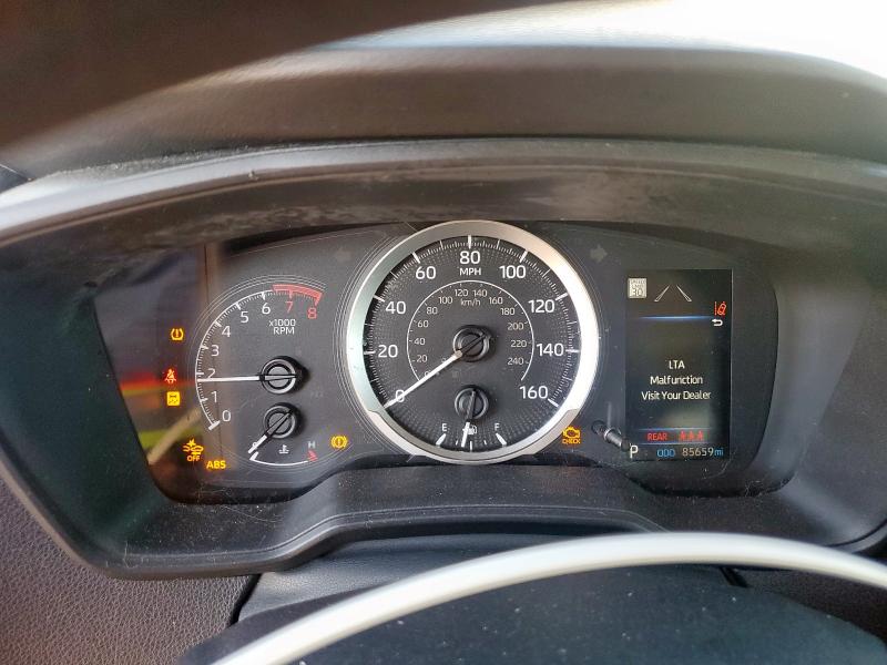 5YFEPMAE6MP234092 - 2021 TOYOTA COROLLA LE WHITE photo 9