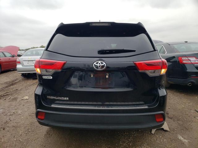 5TDZARFH2KS049707 - 2019 TOYOTA HIGHLANDER LE BLACK photo 6